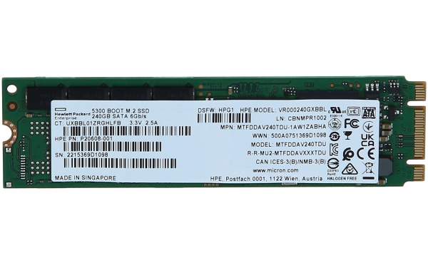 HPE - P47817-B21 - Read Intensive - 240 GB SSD - intern - M.2 2280
