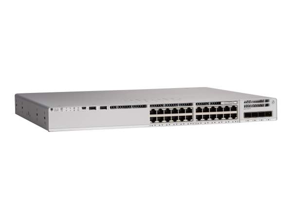 Cisco - C9200L-24P-4G-A - Catalyst 9200L - Network Advantage - Switch - L3 - 24 x 10/100/1000 (PoE+)