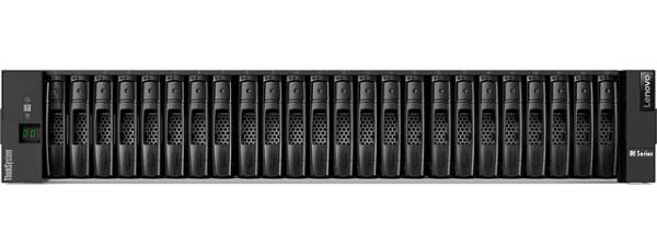 Lenovo - 7Y71A00QWW - ThinkSystem DE2000H Hybrid 2U24 SFF controller enclosure - Hard drive array - 24 bays (SAS-3) - SAS 12Gb/s (external) - rack-mountable - 2U