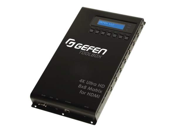 GEFEN - GTB-HD4K2K-848-BLK - 4K Ultra HD 8x8 Matrix for HDMI - black