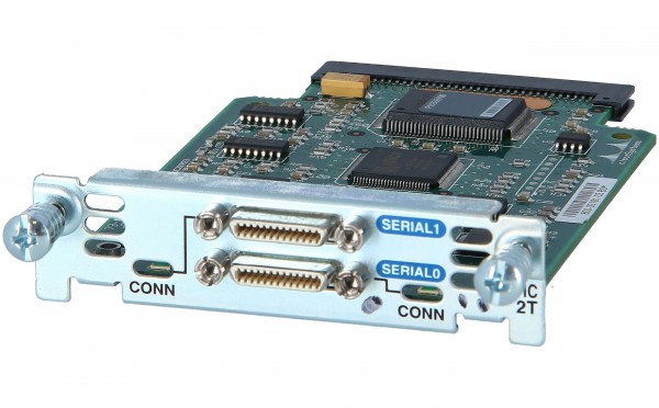 Cisco - WIC-2T= - 2-Port Serial WAN Interface Card spare