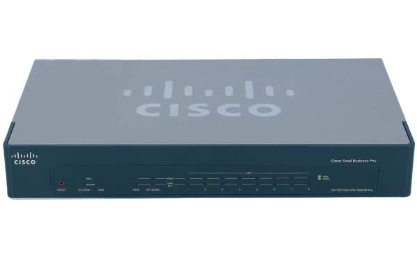 Cisco - SA540-K9 - SA 540 Series Security Appliances - WAN Ethernet