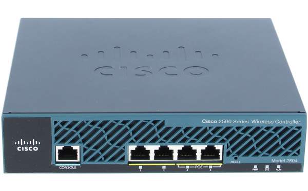 Cisco - AIR-CT2504-K9 - 2504 Wireless Controller with 0 AP - Punto di accesso - WLAN