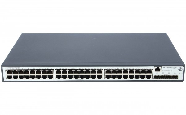 HPE - JE009A#ABB - 1910-48G Switch - Switch - WLAN 1.000 Mbps - 48-Port 19 HE - Kabellos Rack-Mo