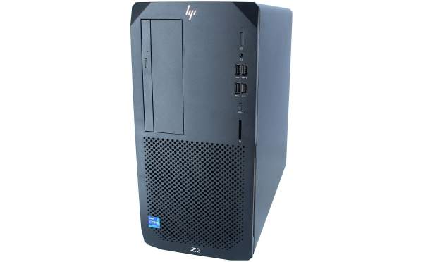 HP - 5F0C3EA#ABD - Workstation Z2 G9 - Tower - 1 x Core i5 12500 / 3 GHz - vPro - RAM 8 GB - SSD 256 GB - NVMe - TLC - HP Value - 3D NAND Technology - DVD-Writer - UHD Graphics 770 - GigE - Win 11 Pro - monitor: none - keyboard: German - black