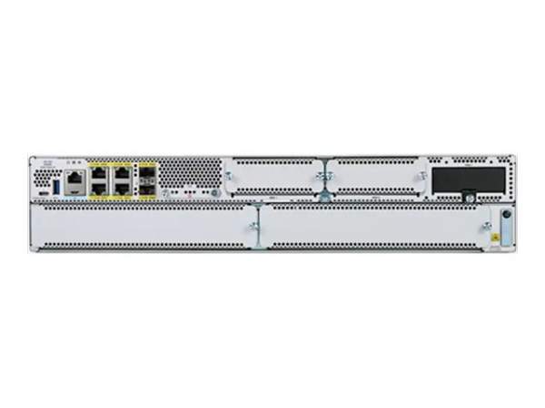Cisco - C8300-2N2S-6T - Catalyst 8300-2N2S-6T - Router - GigE - rack-mountable