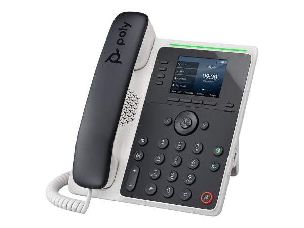 Poly - 2200-86990-025 - Edge E200 - VoIP-Telefon mit Rufnummernanzeige/Anklopffunktion - dreiweg Anr