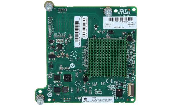 HPE - 647590-B21 - FlexFabric 554M - Interno - Cablato - PCI Express - Verde