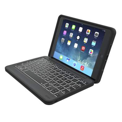 ZAGG - IM4RGK-BBG - Rugged Case Keyboard-iPad mini4 (schwarz)