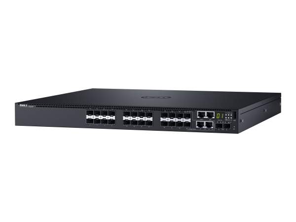 DELL - 210-AIMS - Networking S3124F - Switch - L3 - Managed - 24 x Gigabit SFP + 2 x 10 Gigabit SFP+