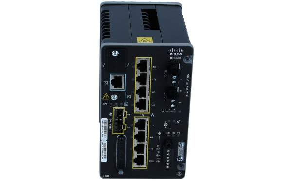 Cisco - IE-3300-8T2S-E - Catalyst IE-3300-8T2S-E - Gestito - L2 - Gigabit Ethernet (10/100/1000) - Montaggio rack