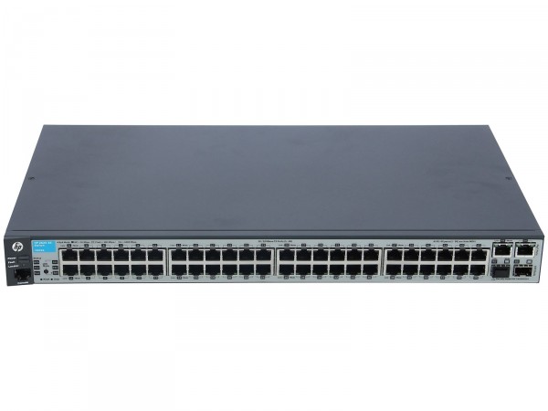 HPE - J9626A - HPE Aruba 2620-48 - Switch - L4 - verwaltet - 48 x 10/100 + 2 x 10/100/1000 + 2 x