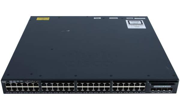 Cisco - WS-C3650-48TQ-S - Cisco Catalyst 3650 48 Port Data 4x10G Uplink IP Base