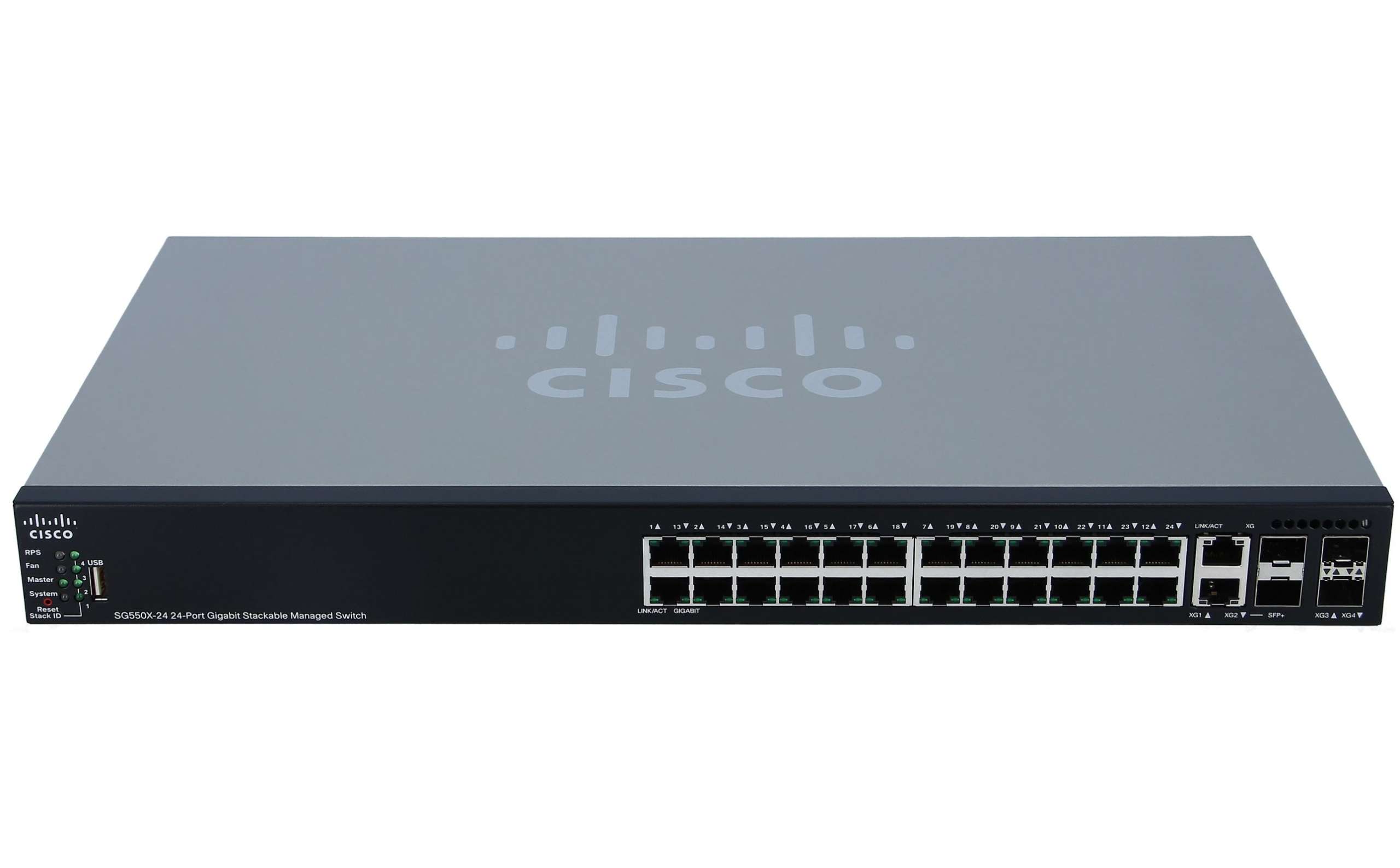 Cisco 24-1000 1-x Inc-2-fuentes Switch Admin Rack Rs232-usb- 