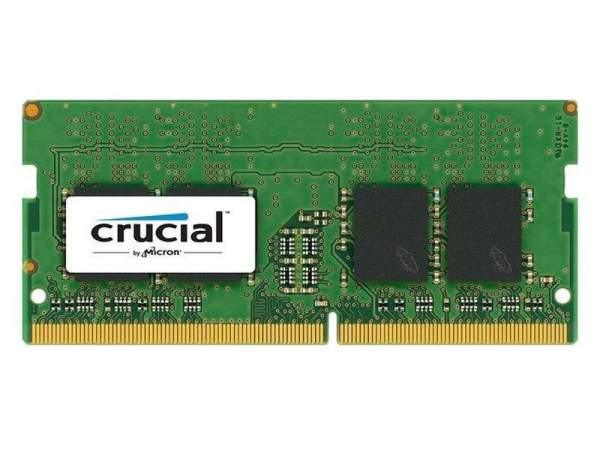 Crucial - CT16G4SFD824A - DDR4 - module - 16 GB - SO-DIMM 260-pin - 2400 MHz / PC4-19200 - CL17 - 1.2 V - unbuffered - non-ECC