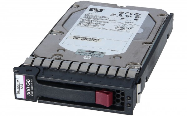 HPE - 416127-B21 - 300GB 3G SAS 15K LFF (3.5-inch) Dual Port Enterprise 3yr Hard Drive 300GB SA