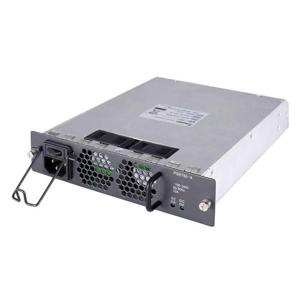 HPE - JC089A - 5800 750W AC PoE Power Supply 750W 1U Grau Netzteil