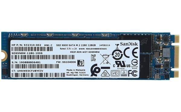 HP - 823953-001 - HP 823953-001 Solid State Drive (SSD) 128 GB Serial ATA III M.2