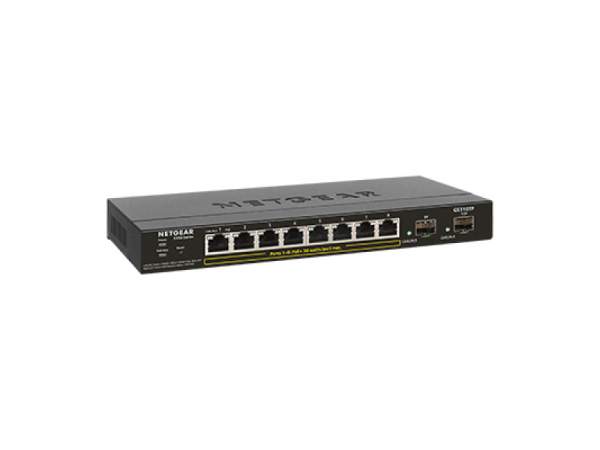 Netgear - GS310TP-100EUS - GS310TP - Gestito - L2 - Gigabit Ethernet (10/100/1000) - Supporto Power over Ethernet (PoE)