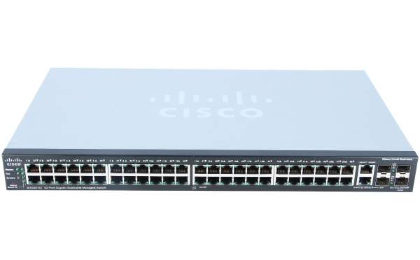 Cisco - SG500-52-K9-G5 - Small Business SG500-52 - Switch - 1.000 Mbps - 52-Port - Rack-Modul