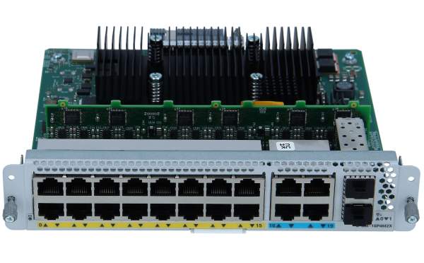 Cisco - C-SM-16P4M2X= - Switch - 16 x 1000Base-T + 4 x 2.5GBase-T + 3 x Gigabit SFP / 10 Gigabit SFP