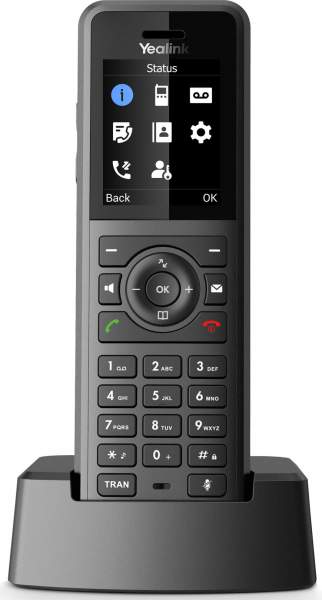 Yealink - W57R - Ruggedized DECT Handset - VoIP-phone - black