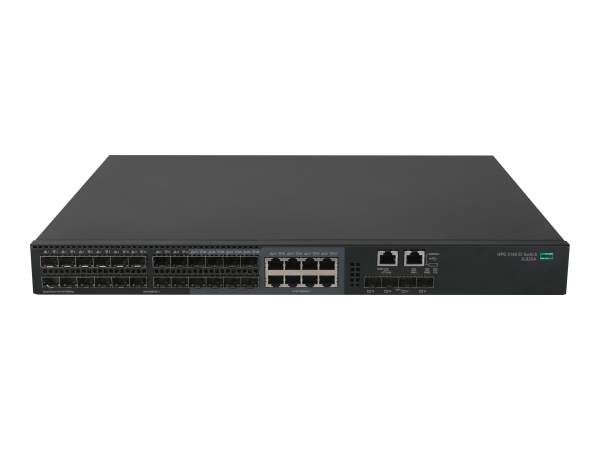 HPE - JL826A - FlexNetwork 5140 24G SFP w/8G Combo 4SFP+ EI - Switch - L3 - smart - 24 x Gigabit SFP + 8 x combo Gigabit Ethernet/Gigabit SFP + 4 x 10 Gigabit Ethernet / 1 Gigabit Ethernet SFP+ - rack-mountable