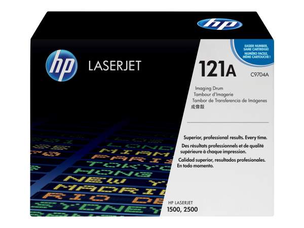HP - C9704A - Color LaserJet Imaging Drum C9704A - Color LaserJet 1500xx/2500xx - 5000 pagine - Stampa laser - 15 - 25 °C - -20 - 40 °C - 20 - 80%