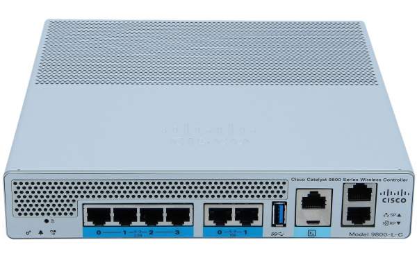 Cisco - C9800-L-C-K9 - Catalyst 9800-L-C - AES - DES - EAP - HTTPS - IPSec - SSL/TLS - WEP - WPA2 - 10,100,1000,10000 Mbit/s - IEEE 802.11a - IEEE