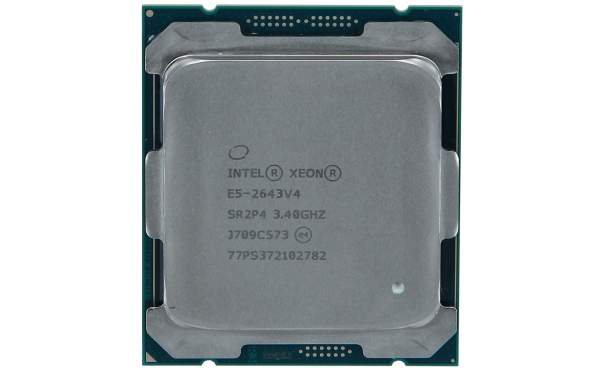 Intel - E5-2643v4 - Intel Xeon E5-2643V4 - 3.4 GHz - 6 Core - 12 Threads