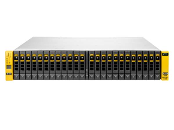 HPE - H6Y96B - 3PAR StoreServ 8400 2-node Storage Base - Hard drive array - 24 bays (SAS) - 16Gb Fibre Channel (external) - rack-mountable - 2U