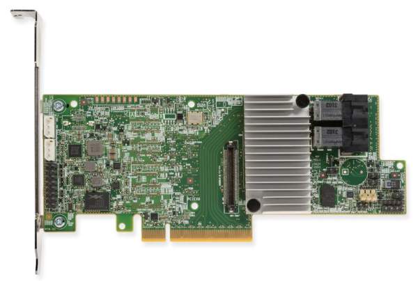 Lenovo - 7Y37A01083 - ThinkSystem 730-8i - Storage controller (RAID) - 8 Channel - SATA / SAS 12Gb/s - RAID 0 1 5 10 50 - JBOD - PCIe 3.0 x8