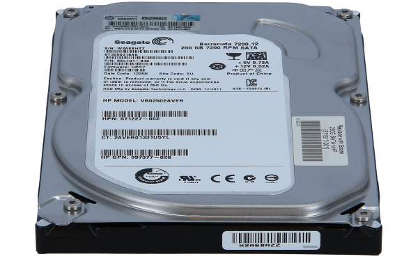 HP - 397377-028 - 250GB SATA Non Hot Plug - Festplatte - Serial ATA