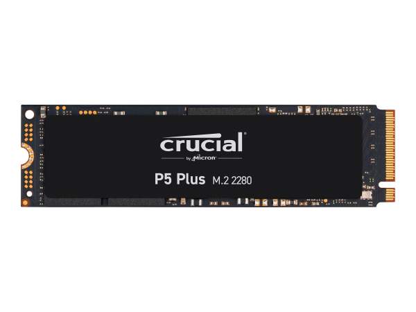 Crucial - CT500P5PSSD8 - P5 Plus - SSD - encrypted - 500 GB - internal - M.2 2280 - PCIe 4.0 x4 (NVMe) - TCG Opal Encryption 2.0