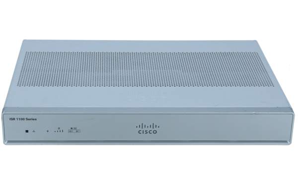 Cisco - C1111-8PLTEEA - Integrated Services Router 1111 - Router - WWAN - 8-Port-Switch - GigE - 802.11ac Wave 2 - WAN-Ports: 2 - 802.11ac