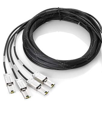 HPE - 716199-B21 - 4.0m Mini SAS HD 4m - Kabel - Digital / Daten SAS-Kabel 4 m - 36-polig