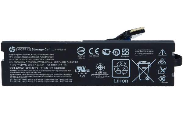 HPE - 815984-001 - Battery Pack Enhanced MegaCell 12W - Batteria