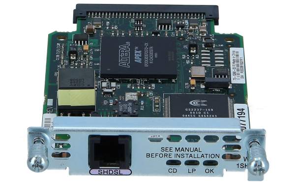 Cisco - WIC-1-SHDSL - SHDSL 1-Port G.SHDSL WAN Interface Card 800-0827