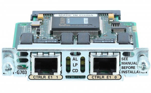 Cisco - VWIC-2MFT-G703= - 2-Port RJ-48 Multiflex Trunk - G.703