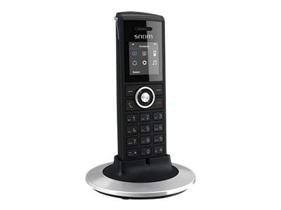 Snom - 3987 - M25 - Cordless extension handset with caller ID/call waiting - DECT - black