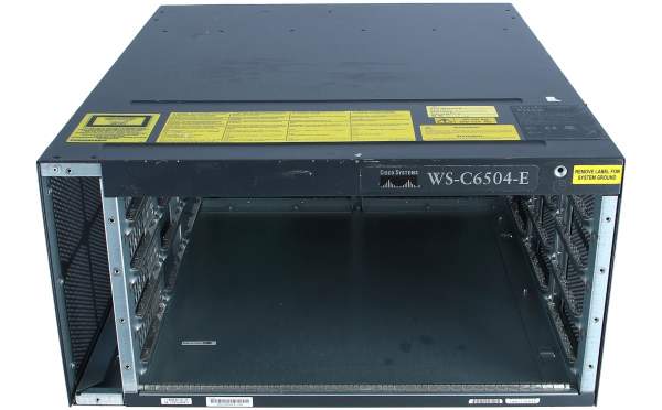 Cisco - WS-C6504-E - Catalyst 6504-E - Interruttore - 320 Gbps - 4-port 5 he - Modulo rack