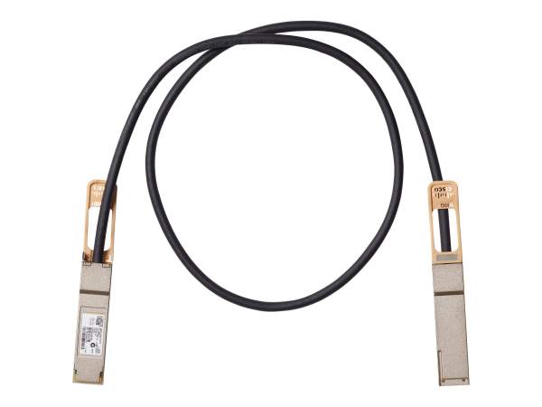 Cisco - QSFP-100G-CU1M= - 100GBASE-CR4 Passive Copper Cable - InfiniBand cable - QSFP (P) to QSFP (P) - 1 m - passive