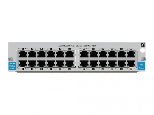 HPE - J8765A - PROCURVE 24 Port 10/100 Switch Module - 100 Mbps