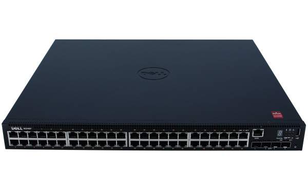 DELL - 210-AEWB - Networking N1548P - Switch - L2+ - managed - 48 x 10/100/1000 + 4 x 10 Gigabit SFP+ - Luftstrom von vorne nach hinten - an Rack montierbar - PoE+ (30.8 W)