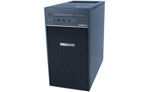 Dell - 550HK - EMC PowerEdge T40 - Server - tower - 1-way - 1 x Xeon E-2224G / 3.5 GHz - RAM 8 GB - HDD 1 TB - DVD-Writer - UHD Graphics P630 - GigE - no OS - monitor: none - black - BTS