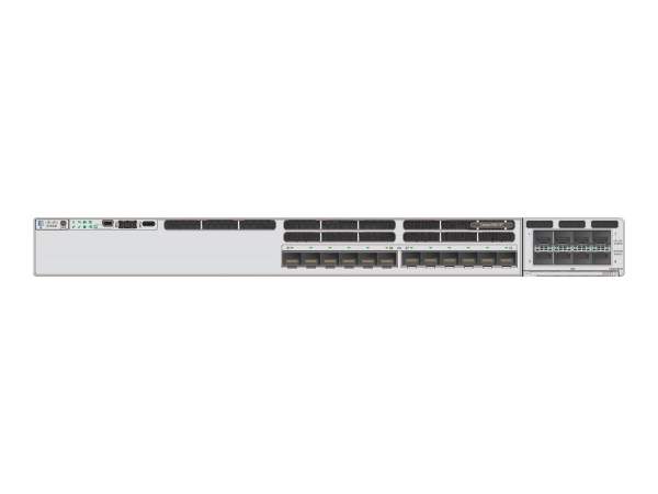 Cisco - C9300X-12Y-E - Catalyst 9300X - Network Essentials - switch - L3 - Managed - 12 x 1/10/25 Gigabit SFP28 - rack-mountable