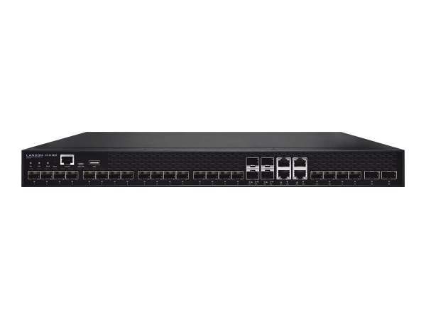 LANCOM - 61860 - XS-6128QF - Switch - L3 - managed - 16 x 10 Gigabit SFP+ + 4 x combo 10 Gigabit SFP+/RJ-45 + 4 x Combo 25 Gigabit SFP28 (Uplink)