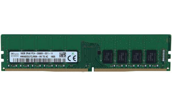 HP - P06773-001 - 16GB 2Rx8 DDR4-2666MHz UDIMM PC4-21300 CL19 ECC 1.2V
