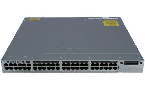Cisco - WS-C3850-48P-L - Cisco Catalyst 3850 48 Port PoE LAN Base