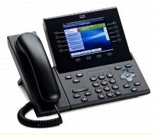 Cisco - CP-8961-CL-K9= - Cisco UC Phone 8961, Charcoal, Thin handset